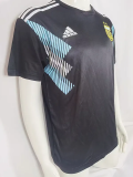 2018 Argentina Black Retro Soccer Jersey