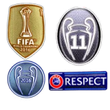 2016-2017 RMA Away Black Long sleeves Retro Soccer Jersey