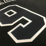 22-23 SA Spurs PARKER #9 Black Top Quality Hot Pressing NBA Jersey (Retro Logo)