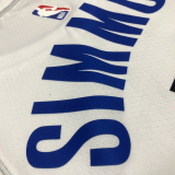 22-23 Nets SIMMONS #10 White City Edition Top Quality Hot Pressing NBA Jersey