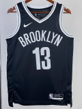 22-23 Nets HARDEN #13 Black Top Quality Hot Pressing NBA Jersey