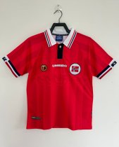 1998-1999 Norway Home Retro Soccer Jersey