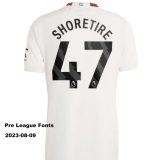 23-24 Man Utd Third Fans Soccer Jersey