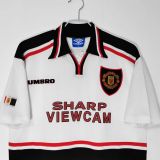 1998 Man Utd Away Retro Soccer Jersey