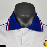 1998 Japan Away White Retro Soccer Jersey