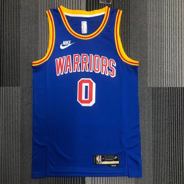 21-22 Warriors CURRY #2.974 White 75th Anniversary Top Quality Hot Pressing NBA Jersey
