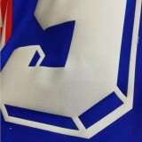 1998 Croatia Away Blue Retro Soccer Jersey