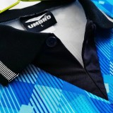 1990 England Third Blue Retro Soccer Jersey