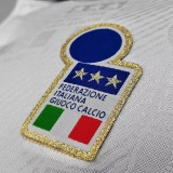 1994 Italy Away White Retro Soccer Jersey