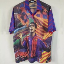 'O REI' 10 ROMARIO BAR Retro Soccer Jersey