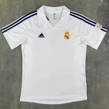 2001-2002 RMA Champions League Home Retro Soccer Jersey