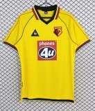 1999-1901 Watford Home Retro Soccer Jersey