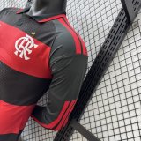 2026 Flamengo Home Long Sleeve Player Version Soccer Jersey(长袖)