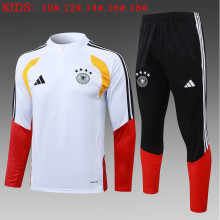 26-27 Germany High Quality Kids Half Pull Tracksuit