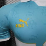 25-26 Marseille King Series #9 Blue Player Version Soccer Jersey
