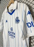 26-27 La Coruna White Retro Version Fans Soccer Jersey