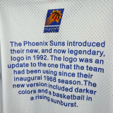 2026 SUNS White Retro High Quality Casual T-Shirt #MN