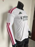2026 RMA Home Long Sleeve Player Version Soccer Jersey (长袖球员)