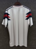 1990 England Home Retro Soccer Jersey