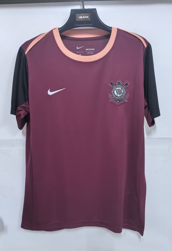 26-27 Corinthians Brown Red Training shirts