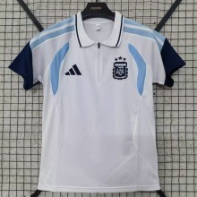 25-26 Argentina White Polo Short Sleeve