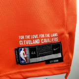 25-26 Cleveland Cavaliers HARDEN #1 Orange City Edition Top Quality Hot Pressing NBA Jersey