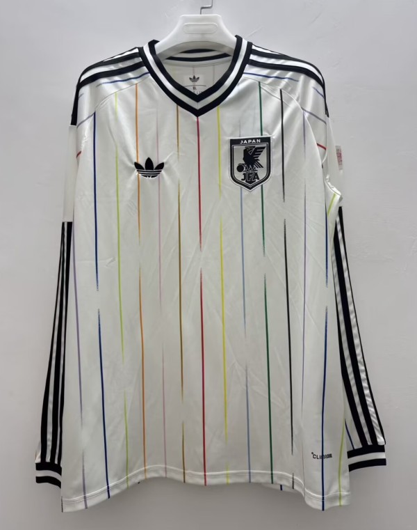 2026 World Cup Japan Away Long sleeves Fans Soccer Jersey(长袖)