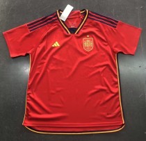 22-23 Spain Home World Cup Fans Soccer Jersey 22-23 Spain Home World Cup Fans Soccer Jersey