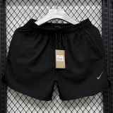 2026 NK Black Casual Short Pants