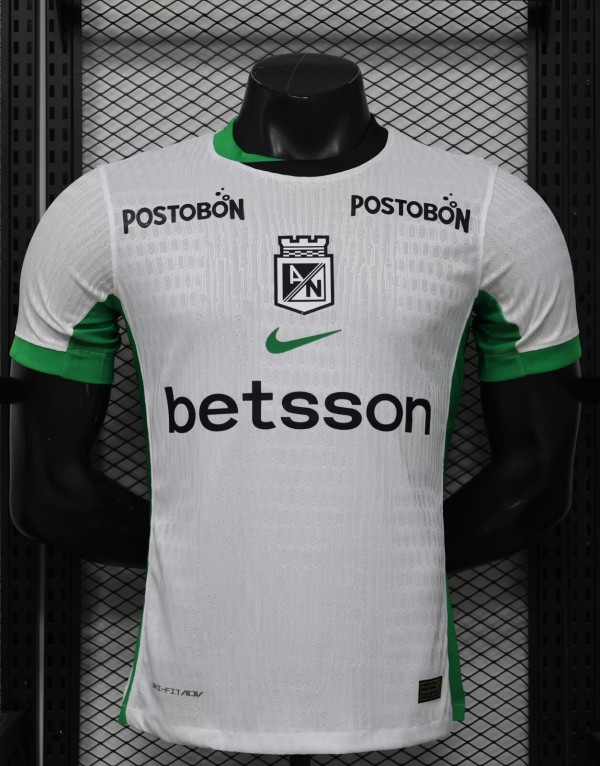 26-27 Atletico Nacional Away Player Version Soccer Jersey