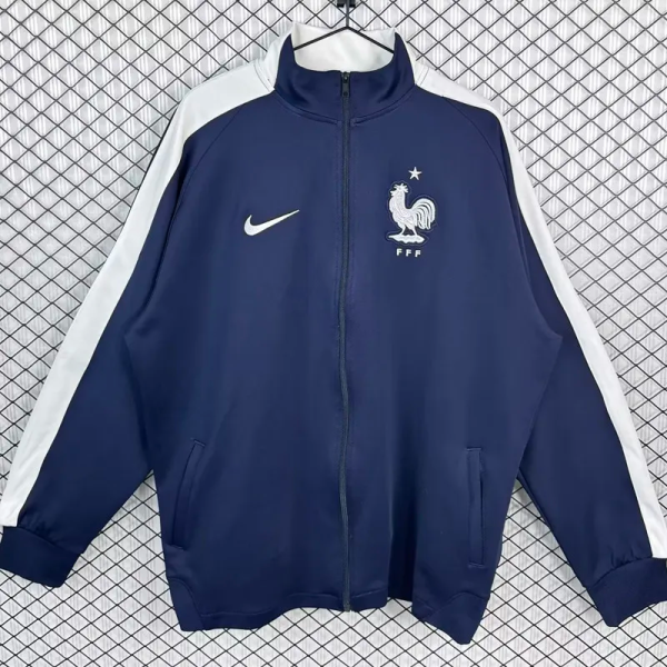 2014 France Blue Jacket #单夹克