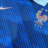 26-27 France Home Player Version Soccer Jersey