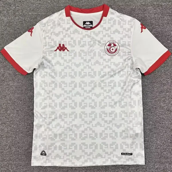26-27 Tunisia Away Fans Soccer Jersey
