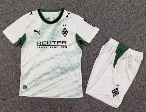 26-27 Monchengladbach Home Kids Soccer Jersey