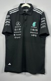 2026 F1 Benz New Pattern Short Sleeve Racing Suit