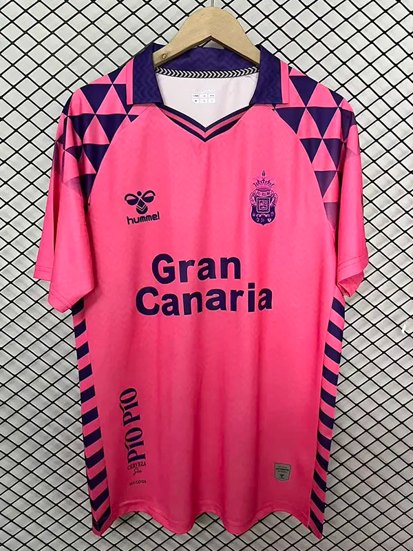 25-26 Las Palmas Pink Special Edition Fans Soccer Jersey