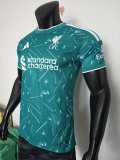 26-27 LIV Green Goalkeeper Player Version Soccer Jersey
