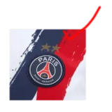 24-25 PSG Away Print 2 Star Champions of Europe 26 Fans Soccer Jersey