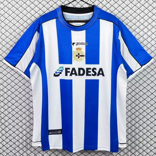 2002-2003  La Coruna Home Retro Soccer Jersey