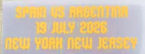 2026 World Cup Spain Home Fans Soccer Jersey (With 2 Star)*两颗星