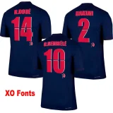 25-26 PSG Home Fans Soccer Jersey 1:1 Thai Quality