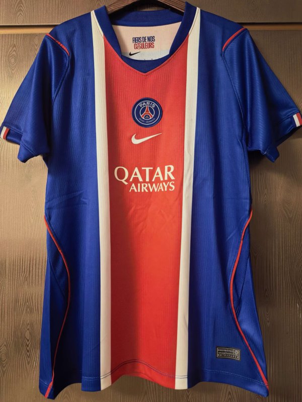 26-27 PSG Home Women Fans Soccer Jersey (女)