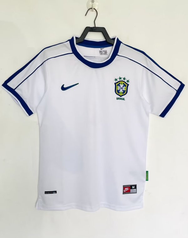 1998 Brazil Retro Soccer Jersey
