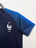 2018 France Home Retro Soccer Jersey