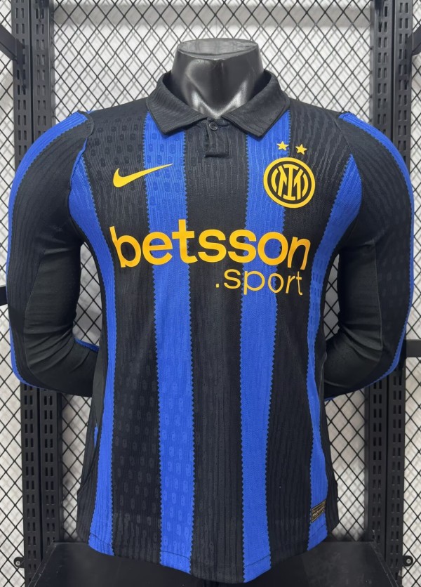 26-27 INT Home Long Sleeve Player Version Soccer Jersey (长袖球员)