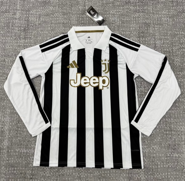 26-27 JUV Home Long sleeves Fans Soccer Jersey（长袖）