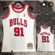 1997‑98 Chicago Bulls Dennis Rodman #91 Hardwood Classics Jersey
