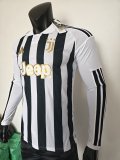26-27 JUV Home Long Sleeve Player Version Soccer Jersey (长袖球员)