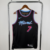 26-27 Miami Heat Giannis Antetokounmpo #7 Original Vice Nights City Edition Jersey