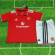 26-27 Man Utd Home Kids Soccer Jersey